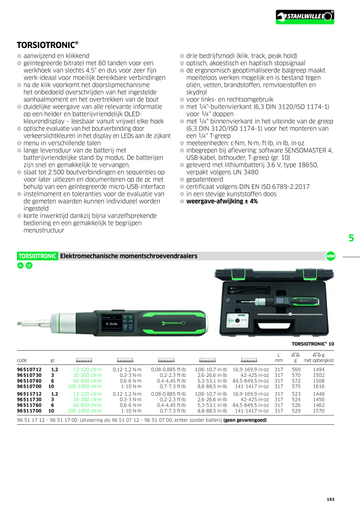 STAHLWILLE Hauptkatalog Handwerkzeuge NO.: 2118 - Page 203