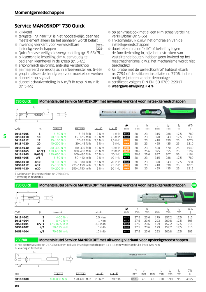 STAHLWILLE Hauptkatalog Handwerkzeuge NO.: 2118 - Page 208