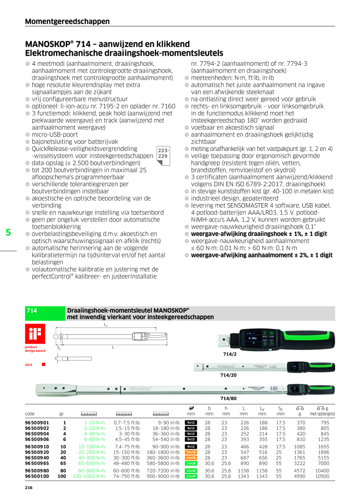 STAHLWILLE Hauptkatalog Handwerkzeuge NR.: 2118 - Strona 226