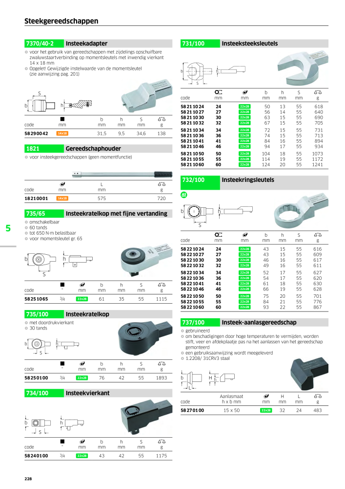 STAHLWILLE Hauptkatalog Handwerkzeuge Nº: 2118 - Página 238