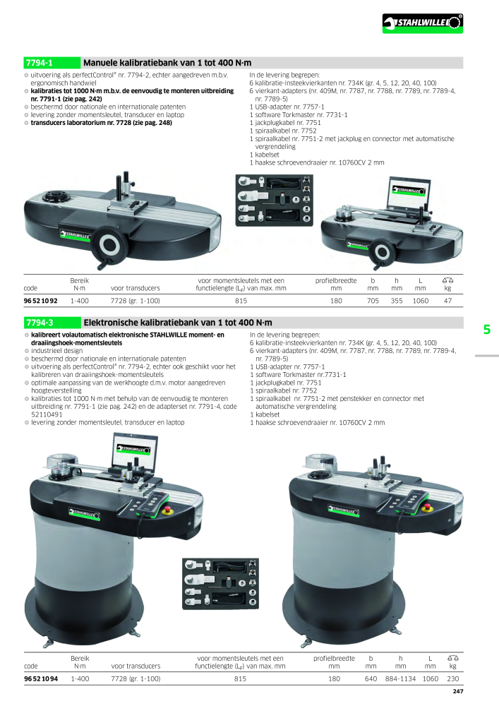 STAHLWILLE Hauptkatalog Handwerkzeuge NR.: 2118 - Pagina 257