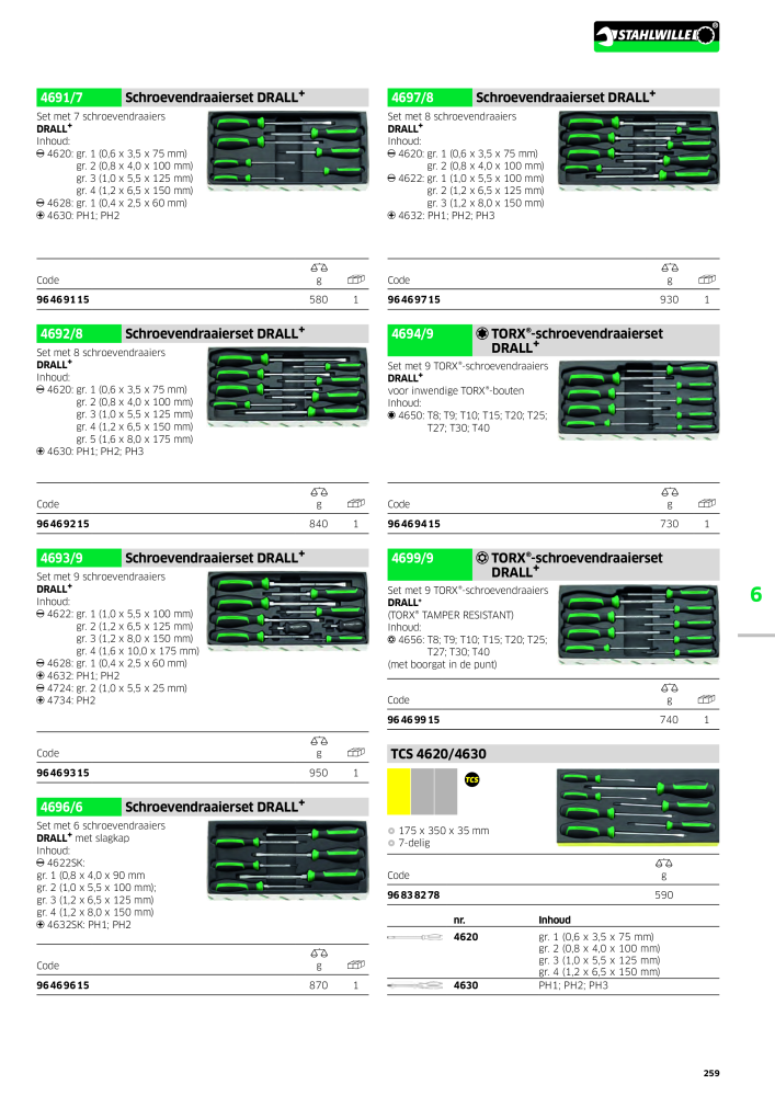 STAHLWILLE Hauptkatalog Handwerkzeuge NR.: 2118 - Pagina 269