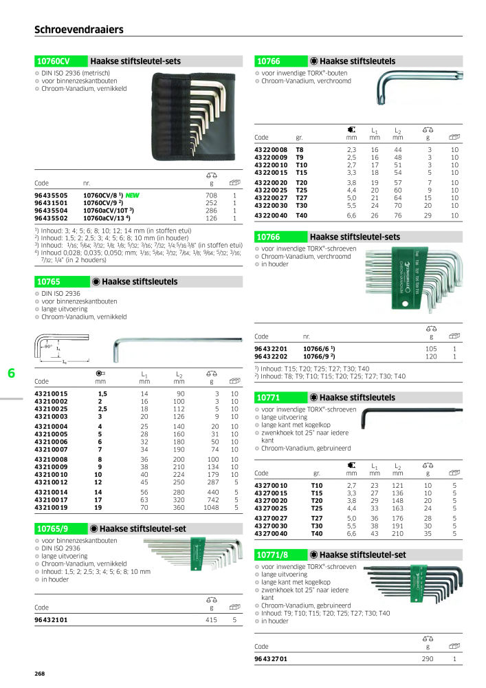 STAHLWILLE Hauptkatalog Handwerkzeuge n.: 2118 - Pagina 278