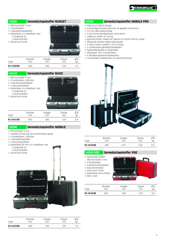 STAHLWILLE Hauptkatalog Handwerkzeuge NEJ.: 2118 - Sida 3