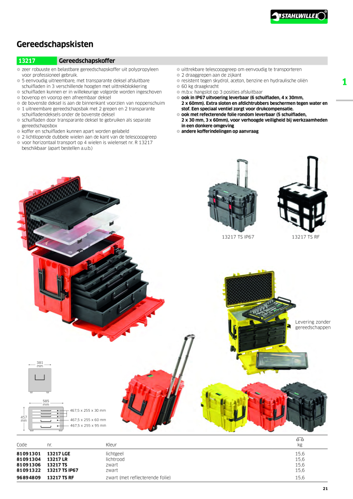 STAHLWILLE Hauptkatalog Handwerkzeuge n.: 2118 - Pagina 31