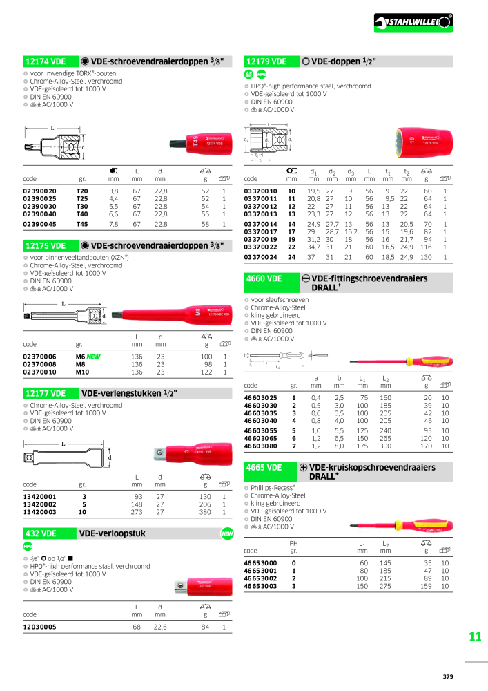 STAHLWILLE Hauptkatalog Handwerkzeuge NR.: 2118 - Pagina 389