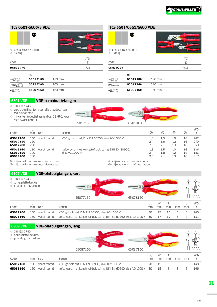 STAHLWILLE Hauptkatalog Handwerkzeuge Nb. : 2118 - Page 391