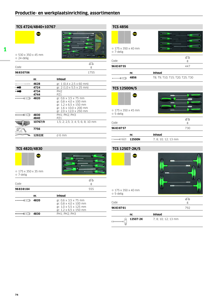 STAHLWILLE Hauptkatalog Handwerkzeuge n.: 2118 - Pagina 84