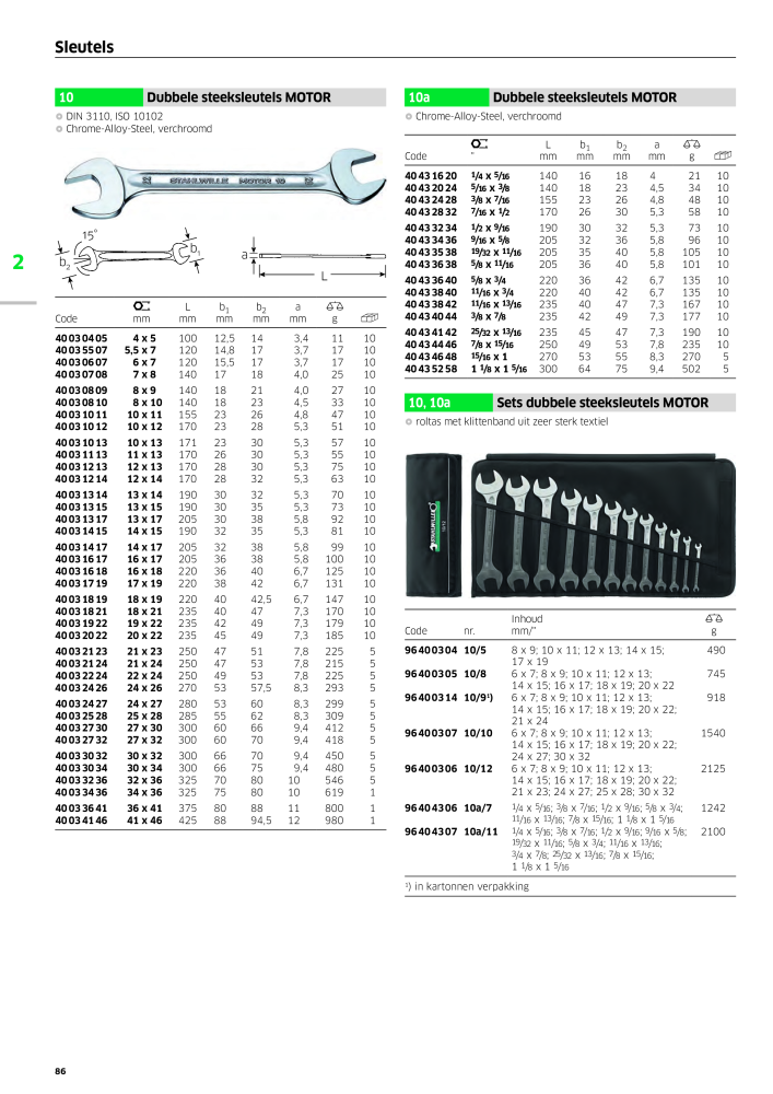 STAHLWILLE Hauptkatalog Handwerkzeuge NR.: 2118 - Pagina 96