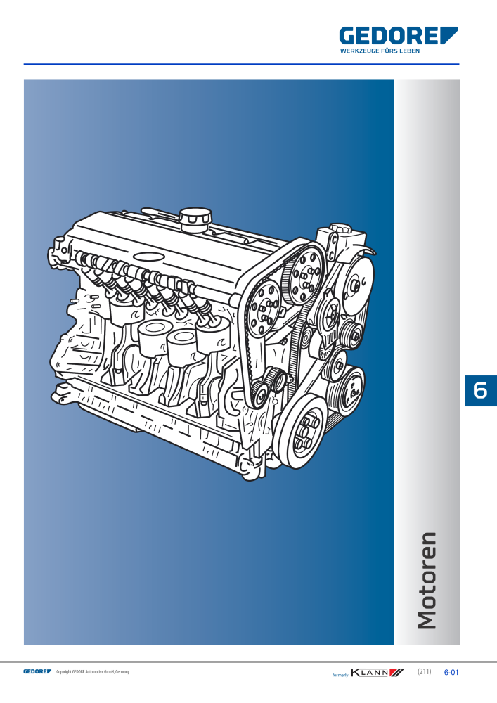 GEDORE Automotive KLANN Werkzeuge für Motoren NR.: 212