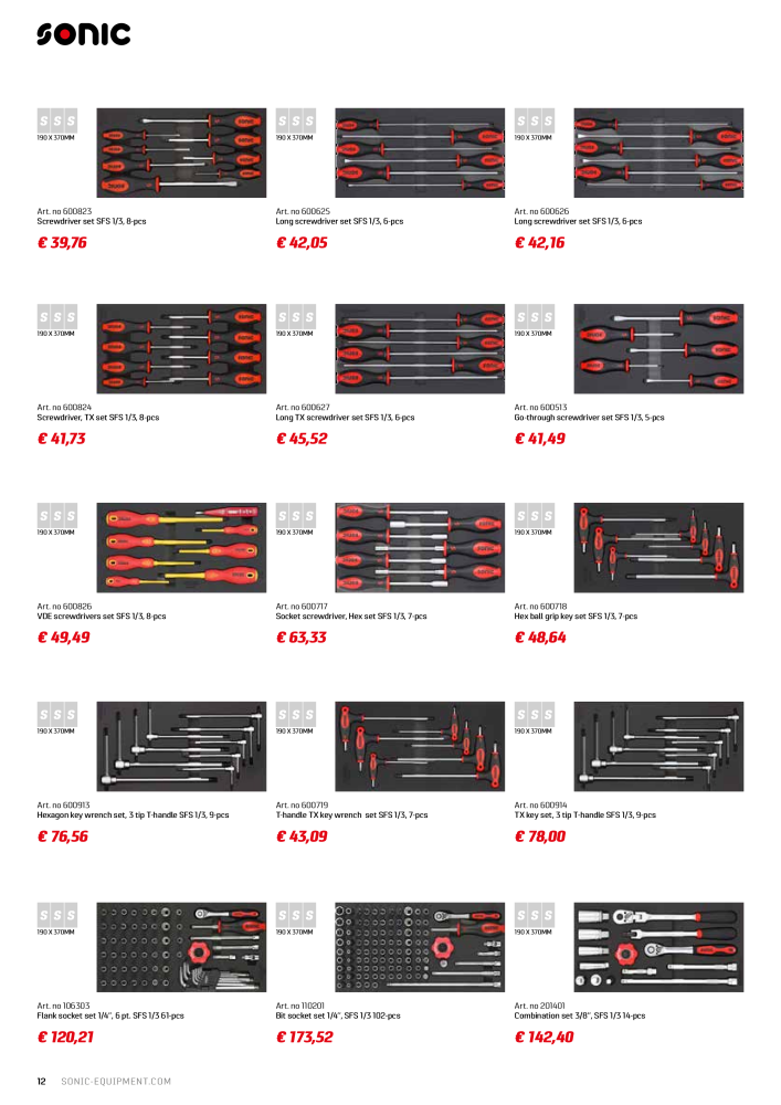 Sonic Equipment Industry Catalogue NR.: 21207 - Pagina 12