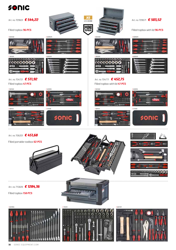 Sonic Equipment Industry Catalogue NR.: 21207 - Strona 30