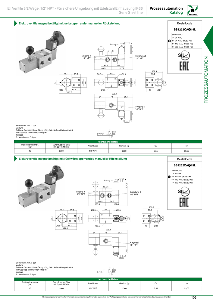 Pneumax - Prozessautomation NR.: 21208 - Seite 105