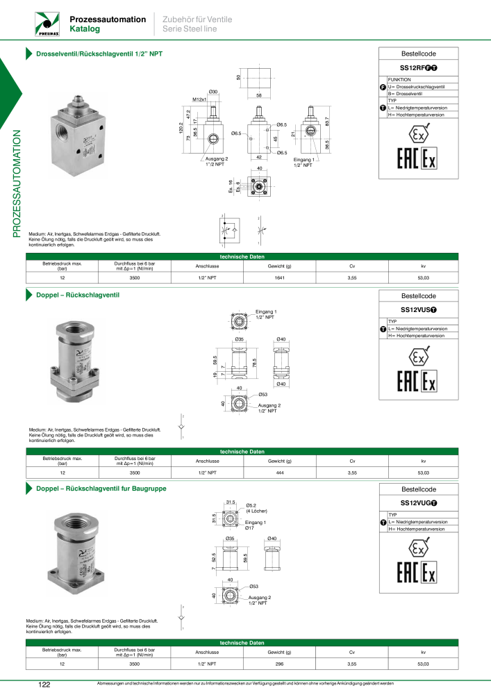 Pneumax - Prozessautomation NR.: 21208 - Seite 124