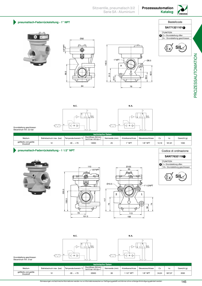 Pneumax - Prozessautomation n.: 21208 - Pagina 147