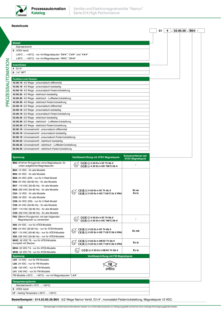 Pneumax - Prozessautomation NO.: 21208 - Page 150