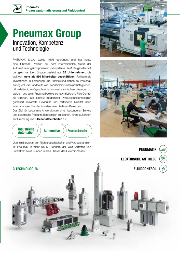 Pneumax - Prozessautomatisierung und Fluidcontrol Nº: 21209 - Página 2