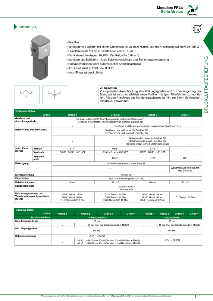 Pneumax - Druckluftaufbereitung NR.: 21215 - Seite 15