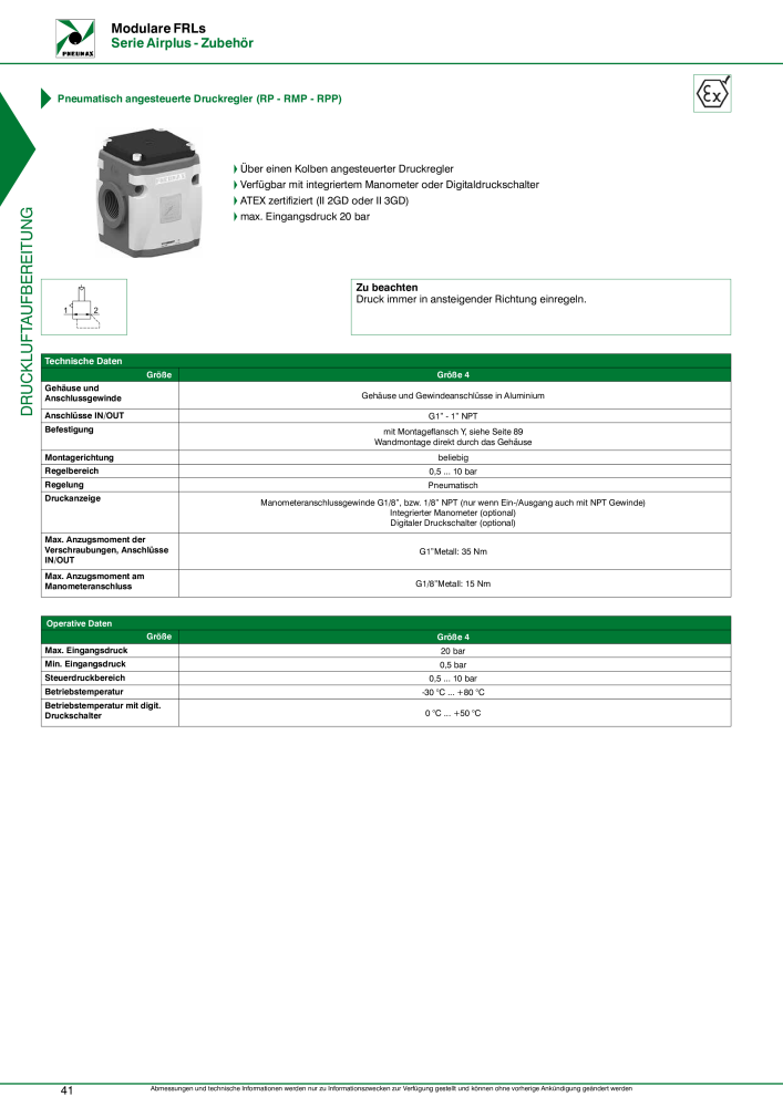 Pneumax - Druckluftaufbereitung n.: 21215 - Pagina 44