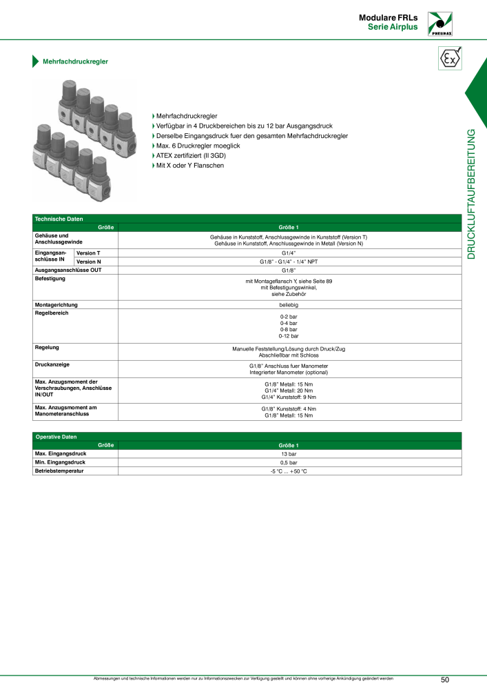 Pneumax - Druckluftaufbereitung n.: 21215 - Pagina 53