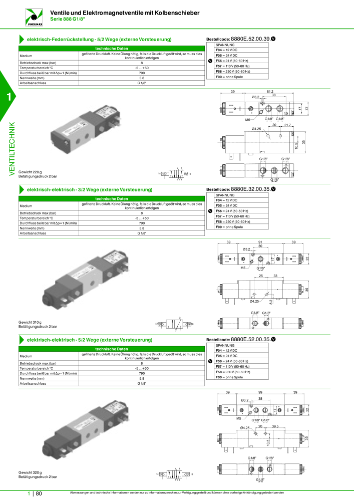 Pneumax - Hauptkatalog NR.: 21218 - Seite 100