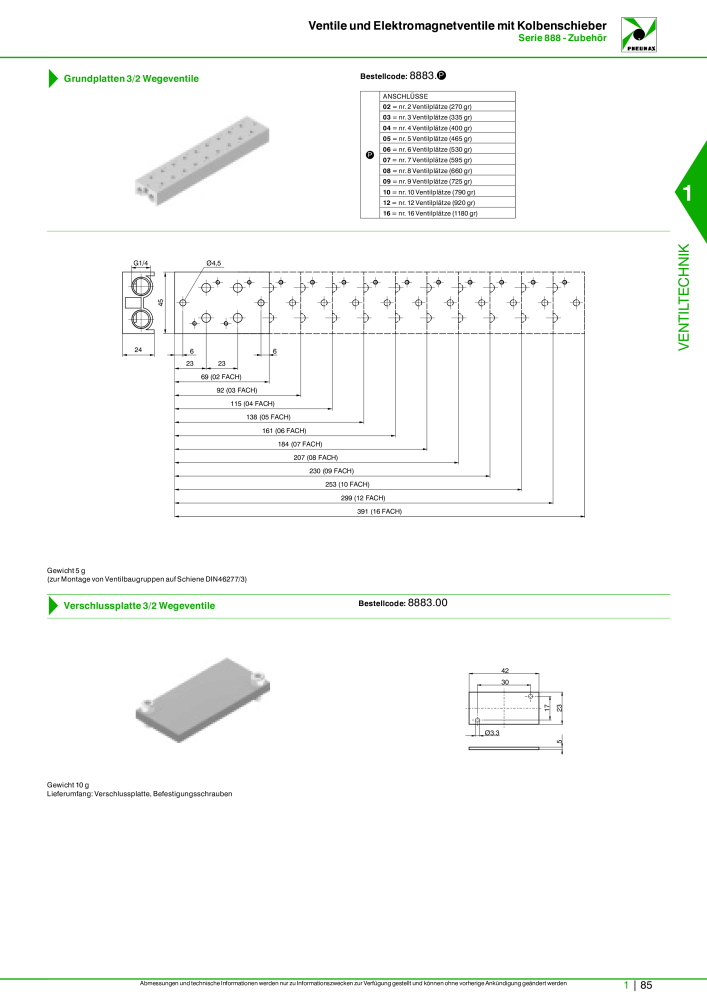 Pneumax - Hauptkatalog NR.: 21218 - Seite 105