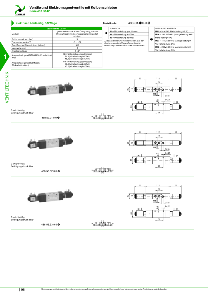 Pneumax - Hauptkatalog n.: 21218 - Pagina 116