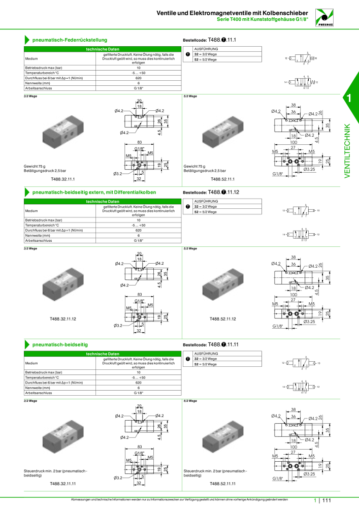 Pneumax - Hauptkatalog NR.: 21218 - Seite 131