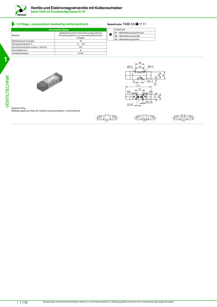 Pneumax - Hauptkatalog n.: 21218 - Pagina 132