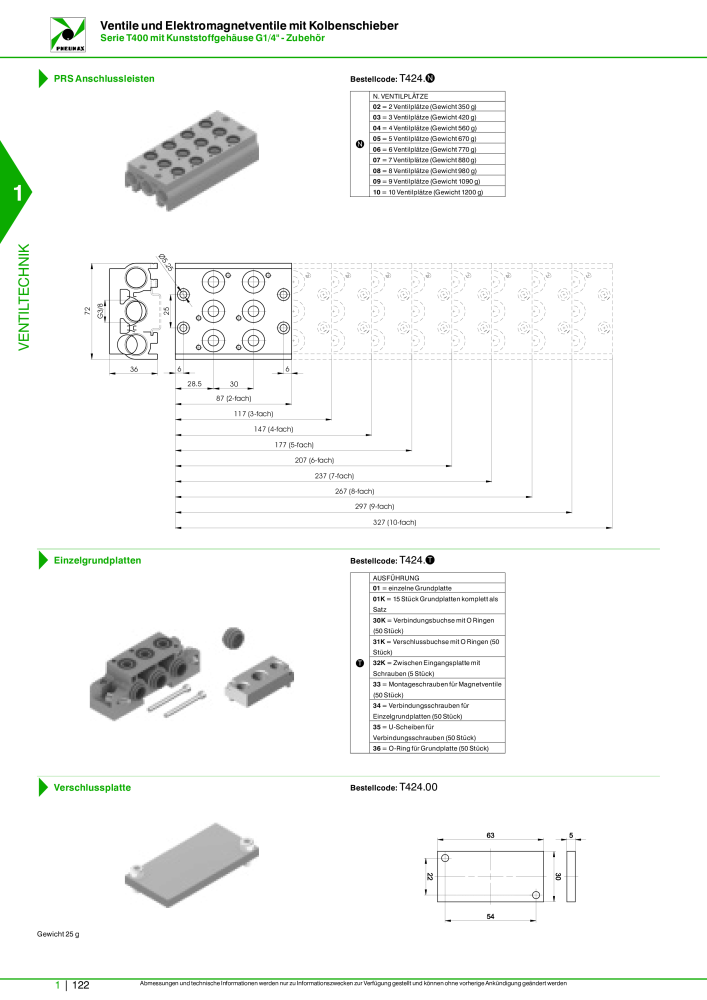 Pneumax - Hauptkatalog n.: 21218 - Pagina 142