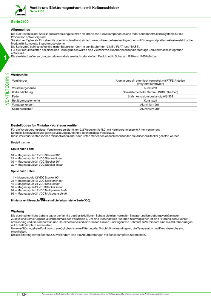 Pneumax - Hauptkatalog NR.: 21218 - Seite 144