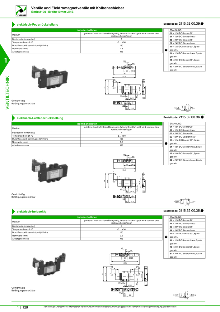 Pneumax - Hauptkatalog NR.: 21218 - Seite 146