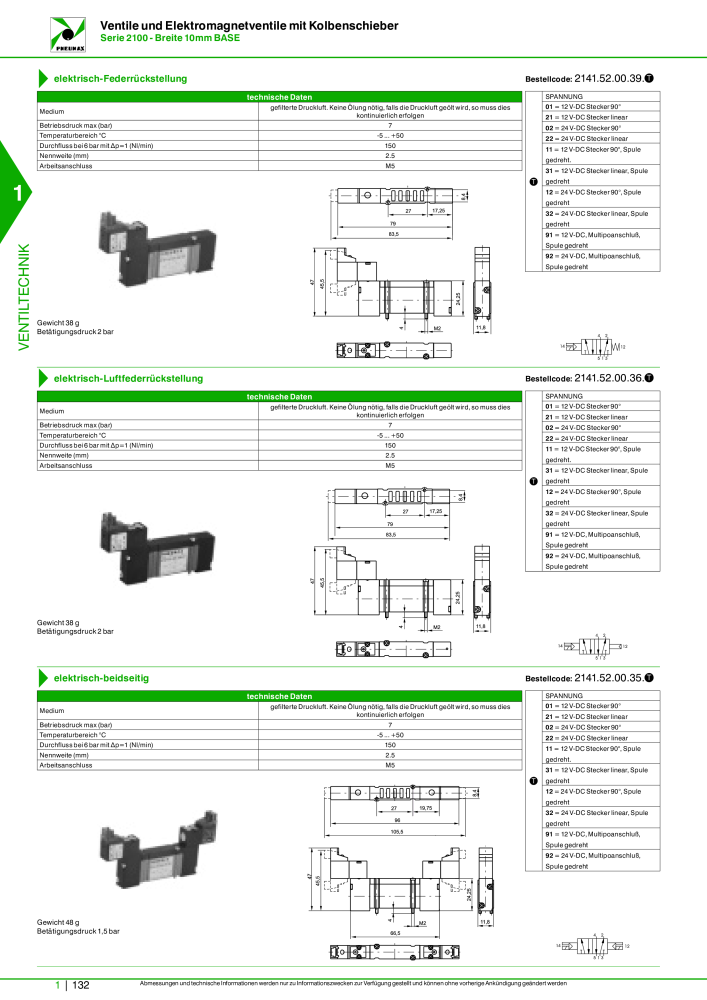 Pneumax - Hauptkatalog NR.: 21218 - Seite 152