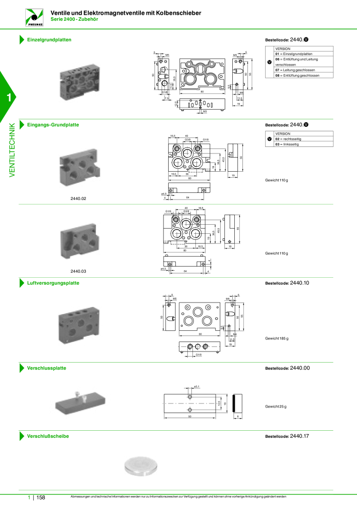 Pneumax - Hauptkatalog NR.: 21218 - Seite 178