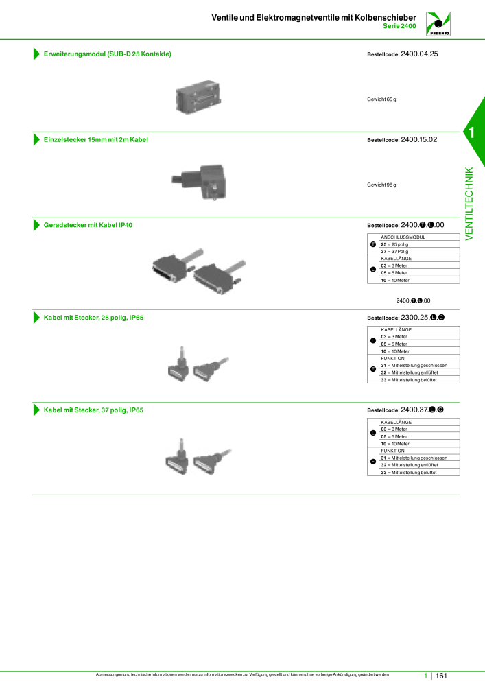 Pneumax - Hauptkatalog Nb. : 21218 - Page 181