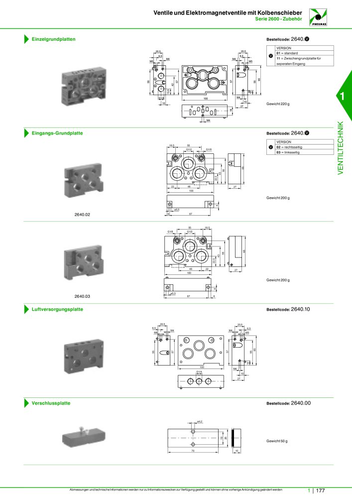 Pneumax - Hauptkatalog Nb. : 21218 - Page 197