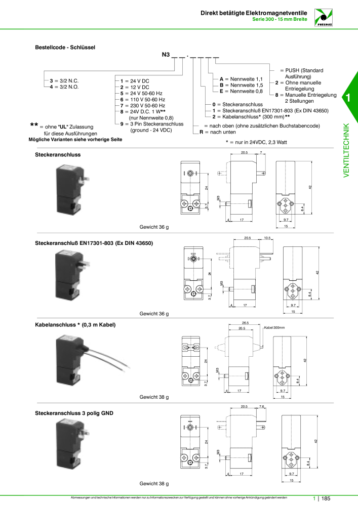 Pneumax - Hauptkatalog Nb. : 21218 - Page 205