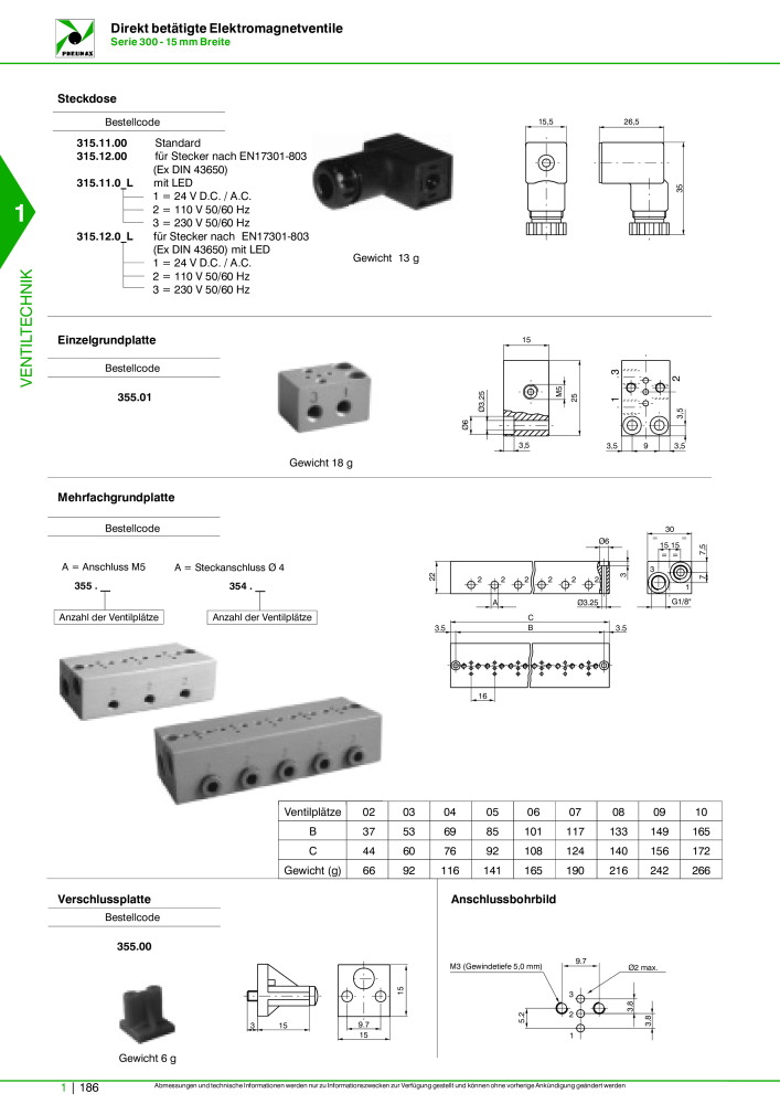 Pneumax - Hauptkatalog NO.: 21218 - Page 206