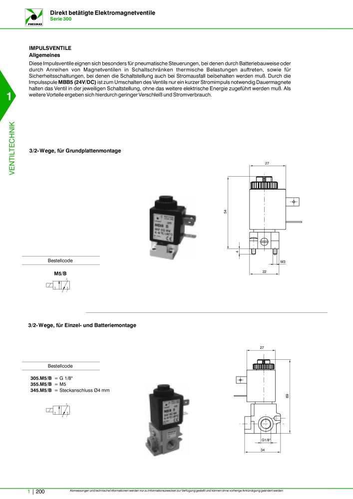 Pneumax - Hauptkatalog Nº: 21218 - Página 220