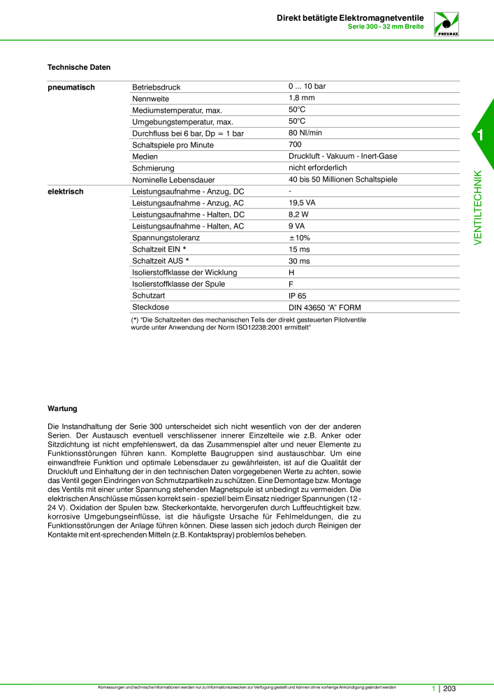 Pneumax - Hauptkatalog Nb. : 21218 - Page 223