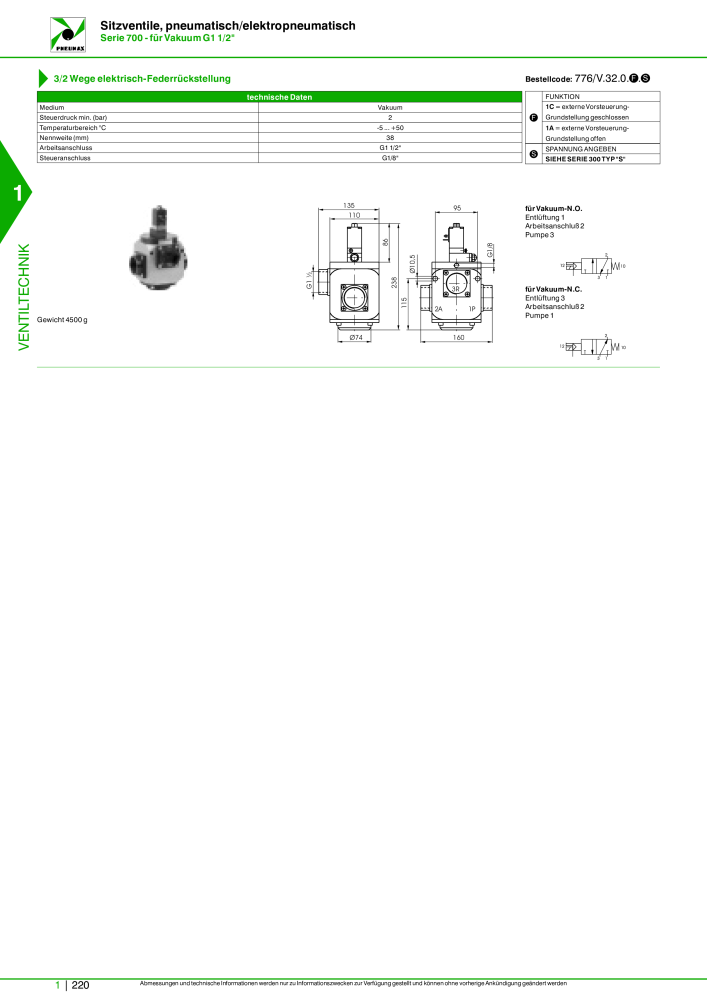 Pneumax - Hauptkatalog Nb. : 21218 - Page 240