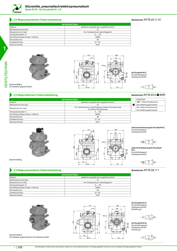 Pneumax - Hauptkatalog n.: 21218 - Pagina 242