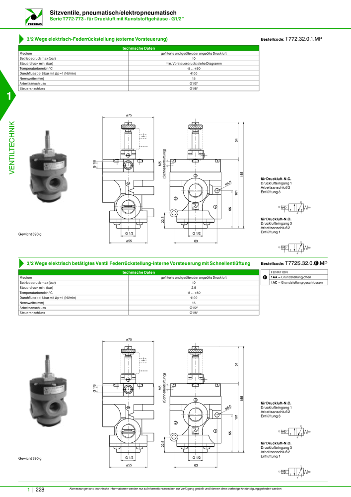 Pneumax - Hauptkatalog NR.: 21218 - Seite 248