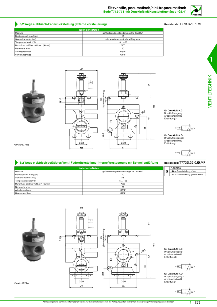 Pneumax - Hauptkatalog NR.: 21218 - Seite 253