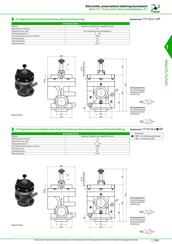 Pneumax - Hauptkatalog NR.: 21218 - Seite 263