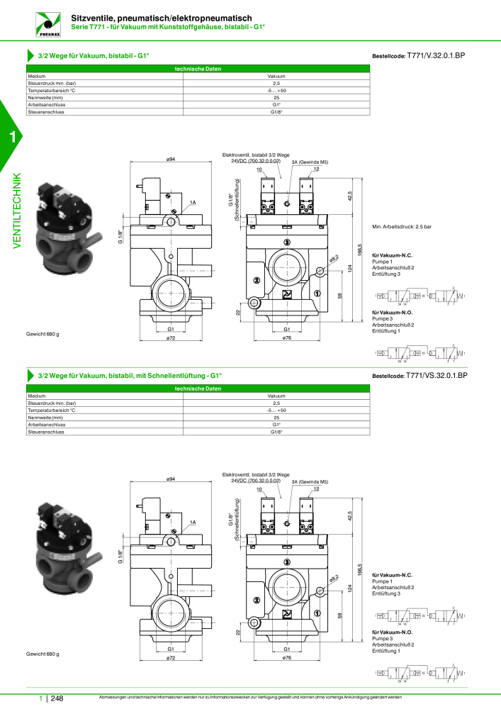 Pneumax - Hauptkatalog n.: 21218 - Pagina 268