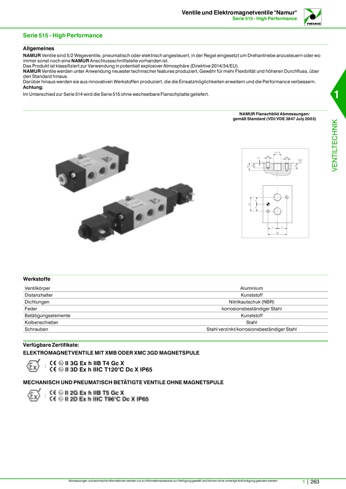 Pneumax - Hauptkatalog Nb. : 21218 - Page 283