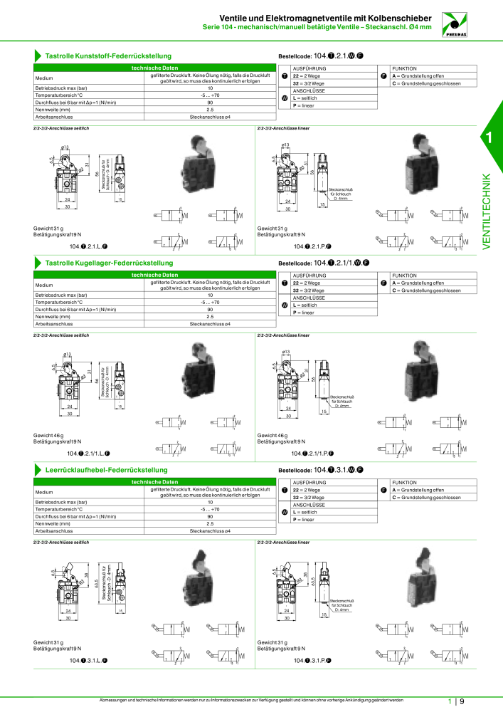 Pneumax - Hauptkatalog n.: 21218 - Pagina 29