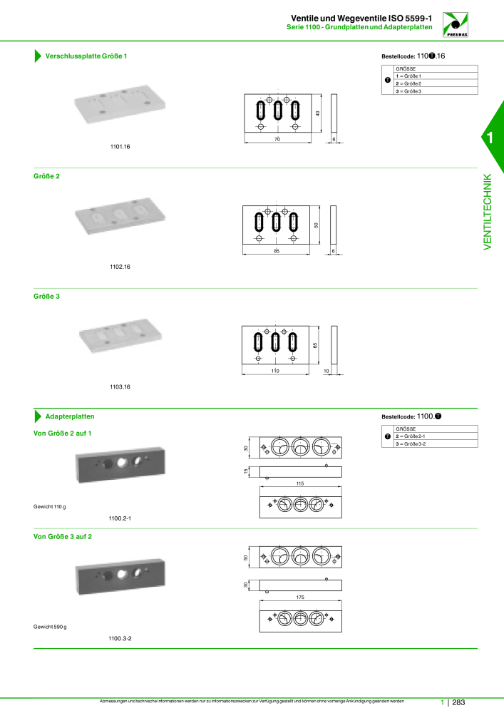 Pneumax - Hauptkatalog Nb. : 21218 - Page 303