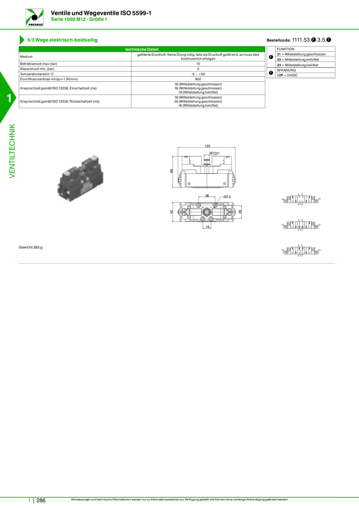 Pneumax - Hauptkatalog Nº: 21218 - Página 306